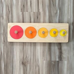 Lovevery Color Puzzle - Red, Orange & Yellow